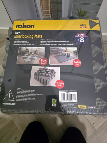 Rolson grey foam - rolson,