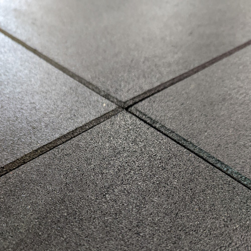 Rubber gym mat floor tiles - floor,