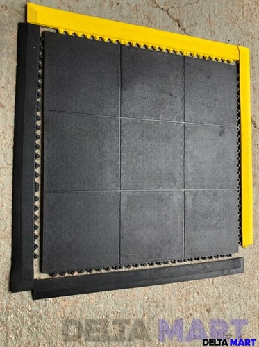 Rubber edging strip for gym - rubber,
